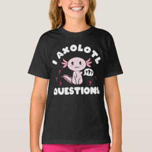 Axolotl Vragen Kawaii T-shirt