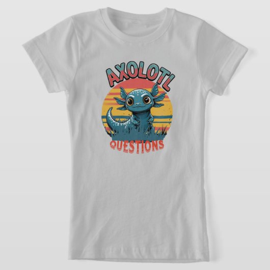 "AXOLOTL VRAGEN – Retro Graffiti Vibes" T-shirt (Laagn)