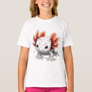 "Axolotl Whimsy" Kinderen T-shirt genot in elk det