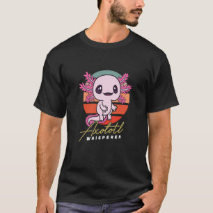 Axolotl Whisperer Mexicaanse amfibische tijger Sal T-shirt