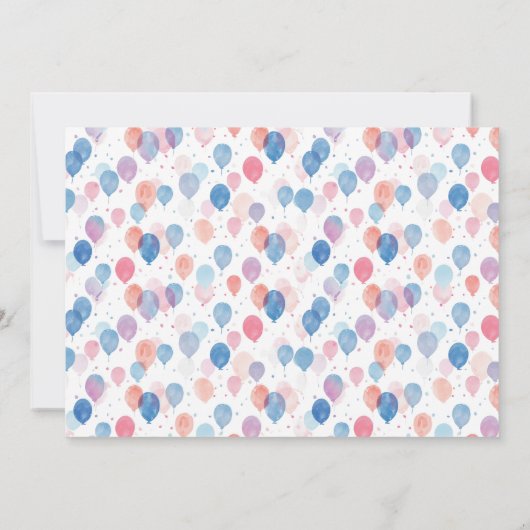 Axolotl wild dier verjaardagsfeest kaart (Achterkant)