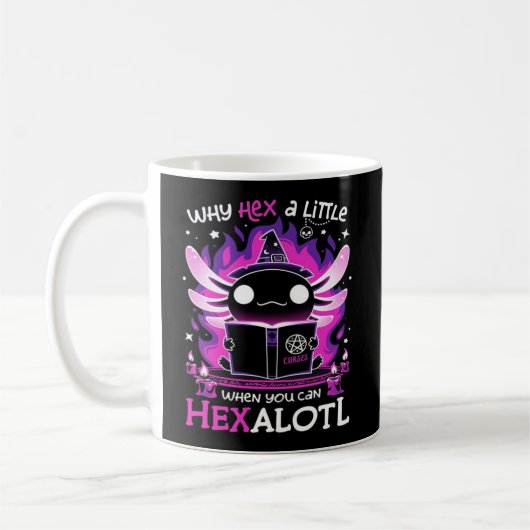Axolotl Witching Hour - Salamandre Koffiemok (Links)
