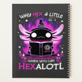 Axolotl Witching Hour - Salamandre Planner (Achterkant)