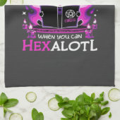 Axolotl Witching Hour - Salamandre Theedoek (Gevouwen)