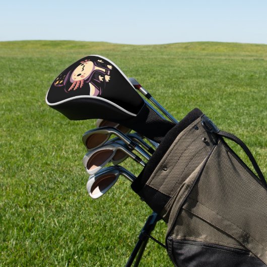 Axolotl Wizard - Fantasy Pet Golfheadcover (Insitu)