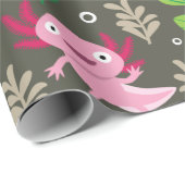 Axolotl Wrapping Paper Cadeaupapier (Rol Hoek)