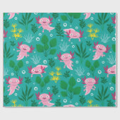 Axolotl Wrapping Paper Cadeaupapier (Vlak)