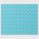 Axolotl Wrapping Paper Flat Sheet Set van 3 Cadeaupapier (Vlak)