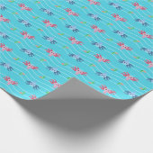 Axolotl Wrapping Paper Flat Sheet Set van 3 Cadeaupapier (Hoek)