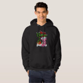 Axolotl  Xmas Decorations Santa Axolotl Christmas Hoodie (Voorkant volledig)