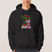 Axolotl  Xmas Decorations Santa Axolotl Christmas Hoodie (Voorkant)