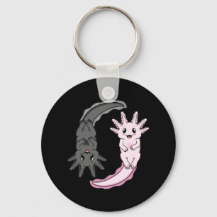 Axolotl Yin Yang Kawaii Animal Axolotls Lover Owne Sleutelhanger