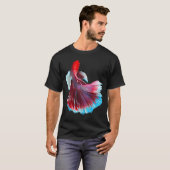 Axolotl Yin Yang T-shirt (Voorkant volledig)