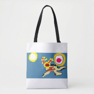 Axolotl zomer tote bag