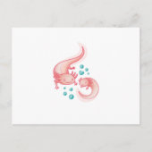 Axolotls Briefkaart (Voorkant)