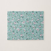 Axolotls in blauw legpuzzel (Horizontaal)