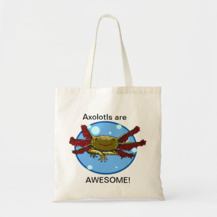 Axolotls zijn Geweldige bubbels (wild type)! Tas