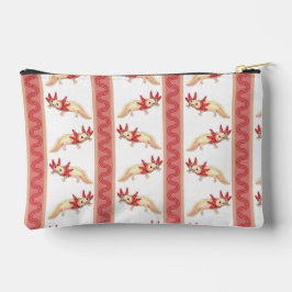 Axotal Stripe Zipper Pouch Etui