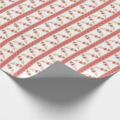 Axotl Streep Cadeaupapier (Hoek)