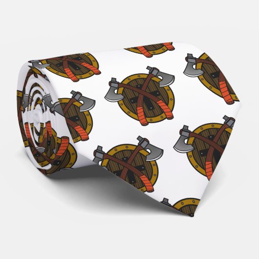 Axt Schild ax shield Stropdas (Opgerold)