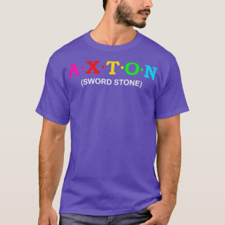 Axton zwaard steen t-shirt
