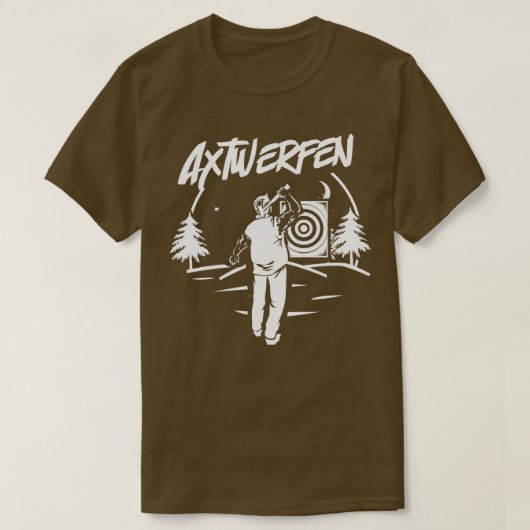 Axtwerfen 19 t-shirt (Design voorkant)