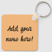 Ay Caramba. de heer Cat Señor Gato Funny Sleutelhanger (Achterkant)