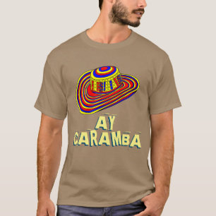 Ay caramba kleurrijk Mexicaans sombrero shirt