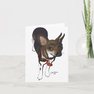 ¡ Ay Chihuahua! Ik houd van u! Kaart