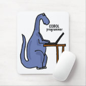AY-COBOL Programmer Dinosaur Mousepad Muismat (Met muis)