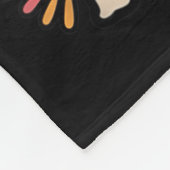 Ay Dios Meow Grappige Suiker Schedel Kat Dia De Lo Fleece Deken (Hoek)
