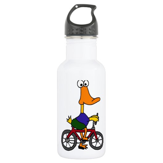 AY- en Duck Riding Bicycle Waterfles (Voorkant)