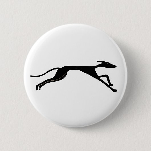 AY - Greyhound Racing Design Ronde Button 5,7 Cm (Voorkant)