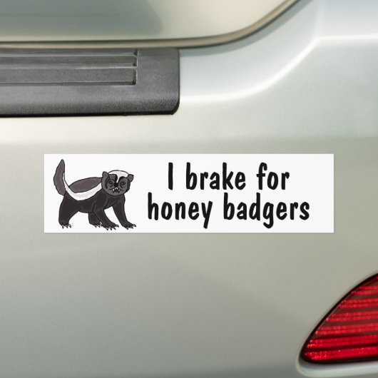AY-I-remmen voor Bumpersticker honingbaders (Op auto)