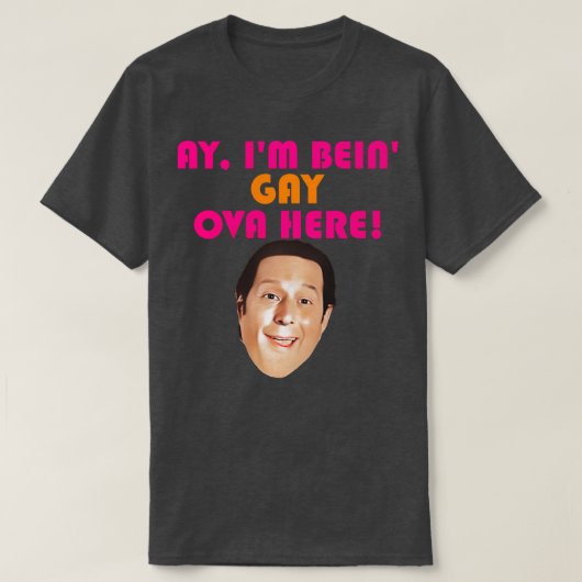 Ay Im Bein Gay Ova T-shirt (Design voorkant)