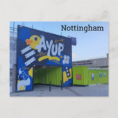 Ay Up Nottingham! Briefkaart (Voorkant)