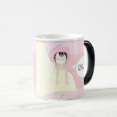 Aya in Shower Morphing Mok (Voorkant rechts)