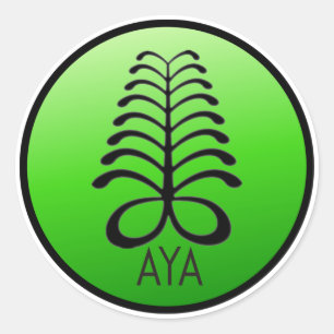 AYA NIET BANG VOOR JE STICKER