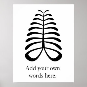 AYA   Symbool voor duurzaamheid en onafhankelijkhe Poster