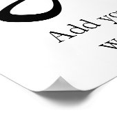 AYA | Symbool voor duurzaamheid en onafhankelijkhe Poster (Hoek)