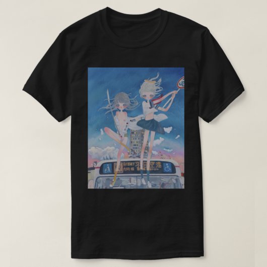 aya takano original Premium Scoop T-shirt (Design voorkant)