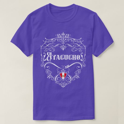 Ayacucho  ontwerp 1 t-shirt (Design voorkant)