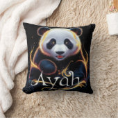 "Ayah de Panda - Schattige Panda Design Pillow" Kussen (Deken)