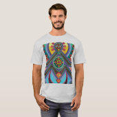 Ayahuasca Art T-shirt (Voorkant volledig)