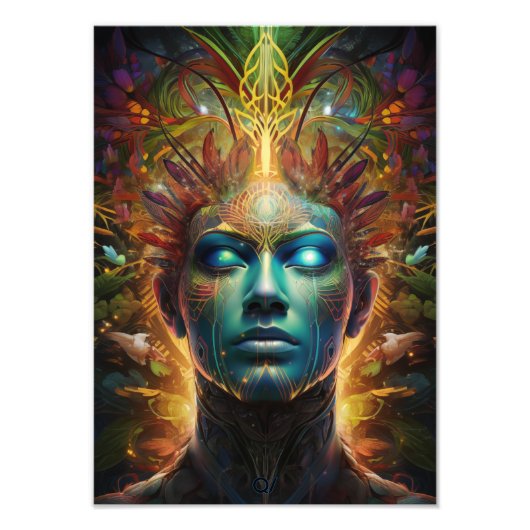 Ayahuasca Ontwaking Foto Afdruk (Voorkant)