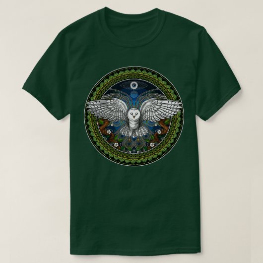 Ayahuasca Owl T-shirt (Design voorkant)