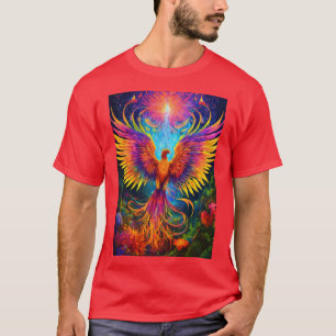 Ayahuasca Phoenix: Een fluorescerende reis naar Ed T-shirt