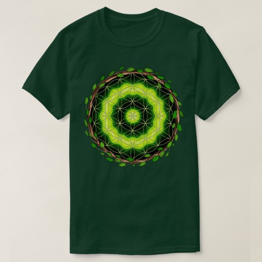 Ayahuasca Sacred Geometry T-shirt (Design voorkant)