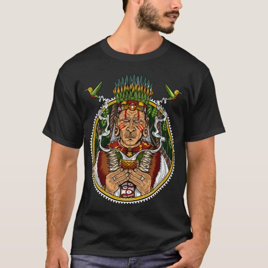 Ayahuasca Sjamaan T-shirt (Voorkant)