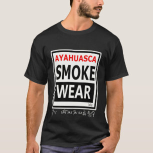AYAHUASCA SMOKE DRAAG VISION DMT SPIRITUEEL GRAFFI T-SHIRT
